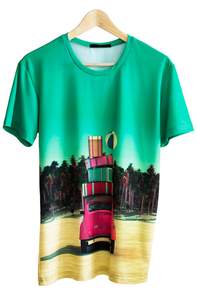 T-shirt męski CAR TRIP