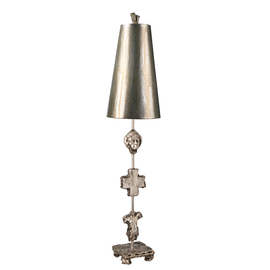 Lampa stołowa FRAGMENT SILVER Flambeau