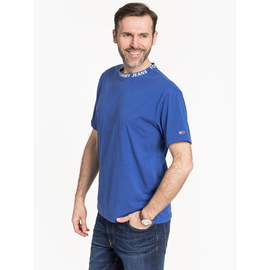 Tommy Jeans "Heather Branded Collar Tee" Blue