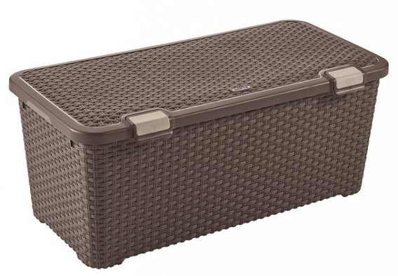 Pojemnik RATTAN Style 72L brązowy