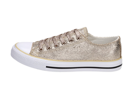 Złote trampki damskie buty VICES KA8-37