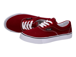 Bordowe markowe trampki FREE STYLE 412-10