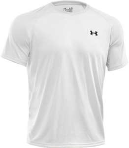 UNDER ARMOUR KOSZULKA TECH SS BIAŁA