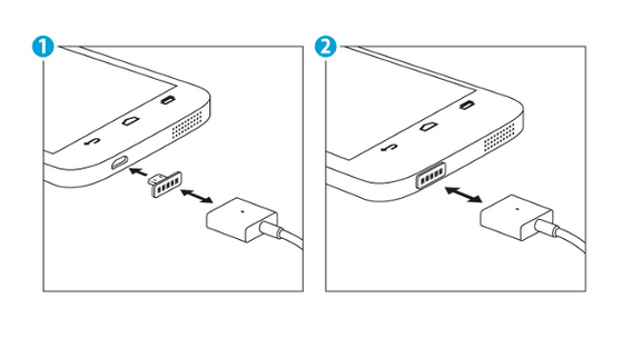Magnetyczny kabel microUSB - ładowanie - transmisja danych - dostępne od ręki