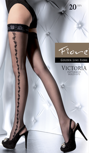 Pończochy samonośne VICTORIA G4025 20DEN