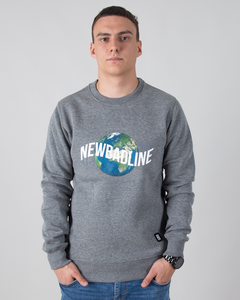 BLUZA BEZ KAPTURA EARTH MELANGE