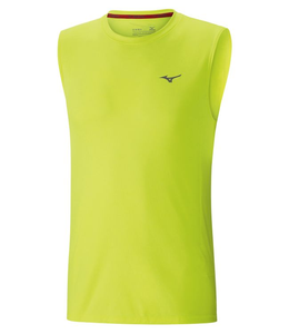 Mizuno Impulse Core Sleeveless | ŻÓŁTA - męski bezrękawnik do biegania J2GA8008