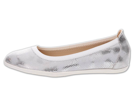 -40%Srebne Baleriny damskie buty Vices X770-40