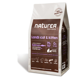 Naturea Grain Free Lands Cat&Kitten 350 g - bezzbożowa karma dla