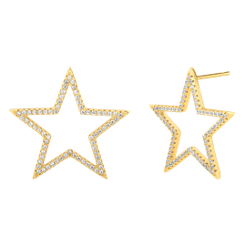 Kolczyki Starlight Gold