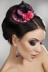 Ozdoba do włosów MINI TOP HAT 9