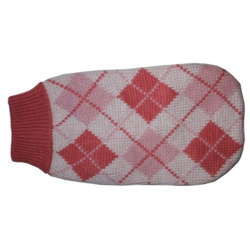 Golf 25cm/8" różowy ze wzorem