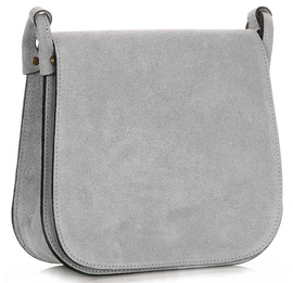 Torebki Listonoszki Skórzane Firmy Genuine Leather Błękitna (kolory)