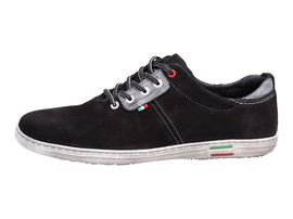 POLSKIE buty męskie MARIO BOSCHETTI 801 BK