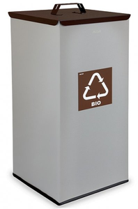 Kosz do segregacji odpadów EKO SQUARE 90L bio