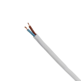Przewód OMY 300V 2x0.75mm2 biały