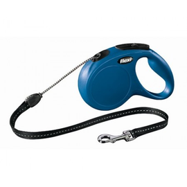 Flexi New Classic Smycz linka M 5m niebieska