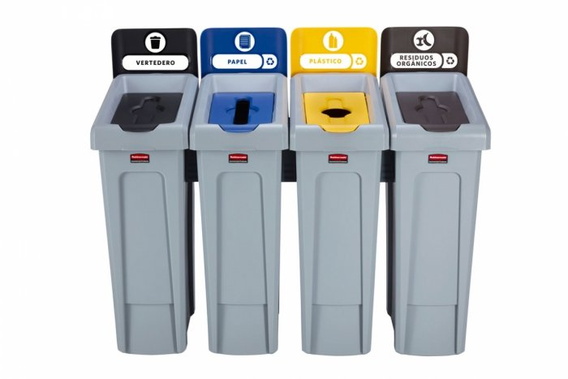 Stacja do Recyklingu Slim Jim® 4 stumienie