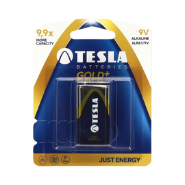 TESLA Bateria 6LR61 GOLD Płaska bateria alkaliczna