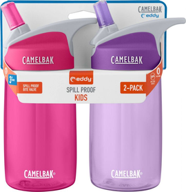 Butelki / Bidony dla dzieci CamelBak Eddy Kids 400ml 2-pack | Lilac/Pink o pojemności 0,4L