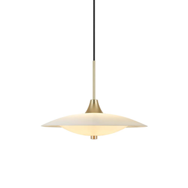 BARONI lampa wisząca mosiądz 40cm 404145 halo design