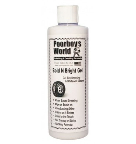 Poorboy's World Bold N Bright Gel 473ml APLIKATOR GRATIS