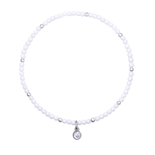 Bransoletka Jump Tridacna 2mm Srebrna