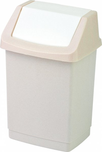 Kosz na śmieci Click-It 50L beżowy