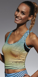 [Zestaw] Top sportowy WAVE-TOP 30 200DEN + Biustonosz NATHALIE