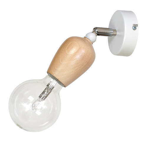 KINKIET 1-PŁ ALF II (white) 935C Aldex