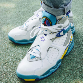 Air Jordan 8 Retro Wmns "White Aqua" (CI1236-100)
