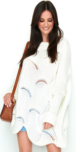 Sweter NUMINOU NU_S51 - Ecru