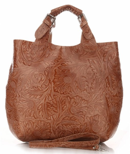Torebki Skórzane typu ShopperBag Firmy Genuine Leather Rude