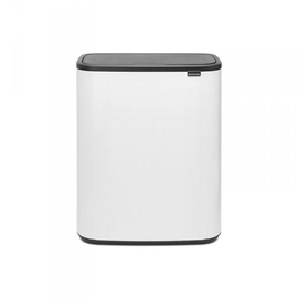 Kosz TOUCH BIN BO 2x30L White