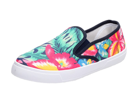 Granatowe tenisówki buty damskie WISHOT 32-069