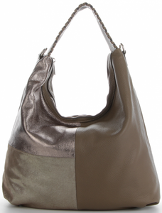 Uniwersalne Torebki Skórzane włoskiej firmy Genuine Leather Ziemiste (kolory)