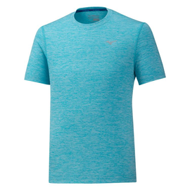 Mizuno Impulse Core Tee | NIEBIESKA - męska koszulka do biegania J2GA7519