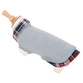 Zolux Sweterek z kołnierzykiem 25cm szary