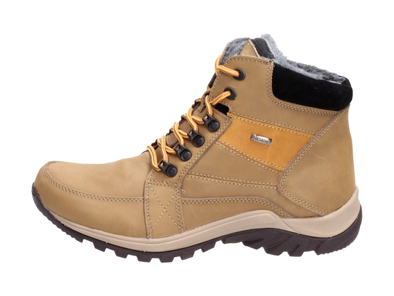 Trapery męskie, śniegowce BADOXX 6118 KHAKI