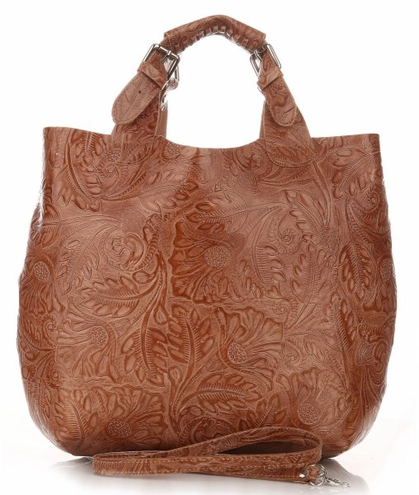 Torebki Skórzane typu ShopperBag Firmy Genuine Leather Rude