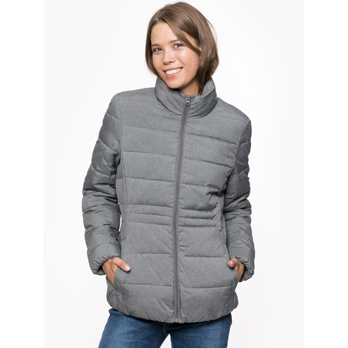 Wrangler "Short Puffer" Mid grey Mel