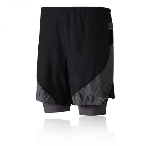 Mizuno Endura 7.5 2 IN 1 Short - Męskie spodenki biegowe J2GB8002