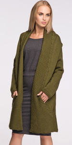 Sweter MAKADAMIA S32 - Khaki