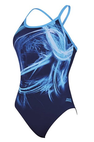 ZOGGS KOSTIUM TEMPO SPRINTBACK GRANATOWY