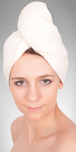 Ręcznik-turban na guzik TAMER T1