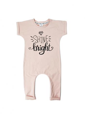 ROMPER KRÓTKI RĘKAW "SHINE AND.."
