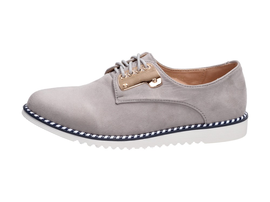 Szare półbuty, buty damskie VICES 9016-5