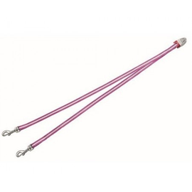 Flexi Vario Duo Belt S różowy - rozwidlenie do smyczy Vario