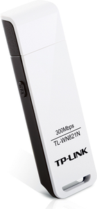 TP-Link TL-N821N - Bezprzewodowa karta sieciowa USB, standard N, 300Mb/s - dostępne od ręki
