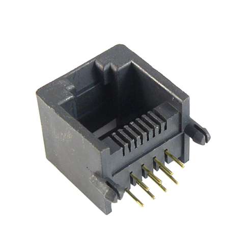 Gniazdo telefoniczne montażowe PCB 8p8c